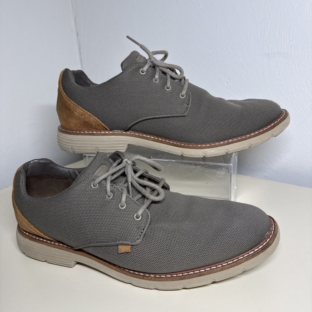 Men's Mark Nason Los Angeles Lite Lugg Hayden Oxford 68981 Gray Size 11